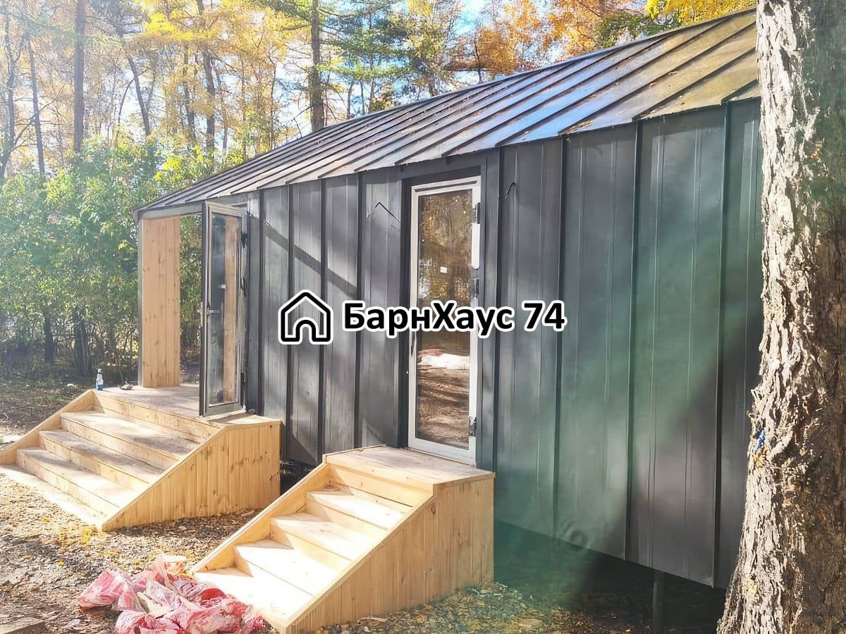 Дом 6×8, Банное — построенный объект Барнхаус74 — фото 4