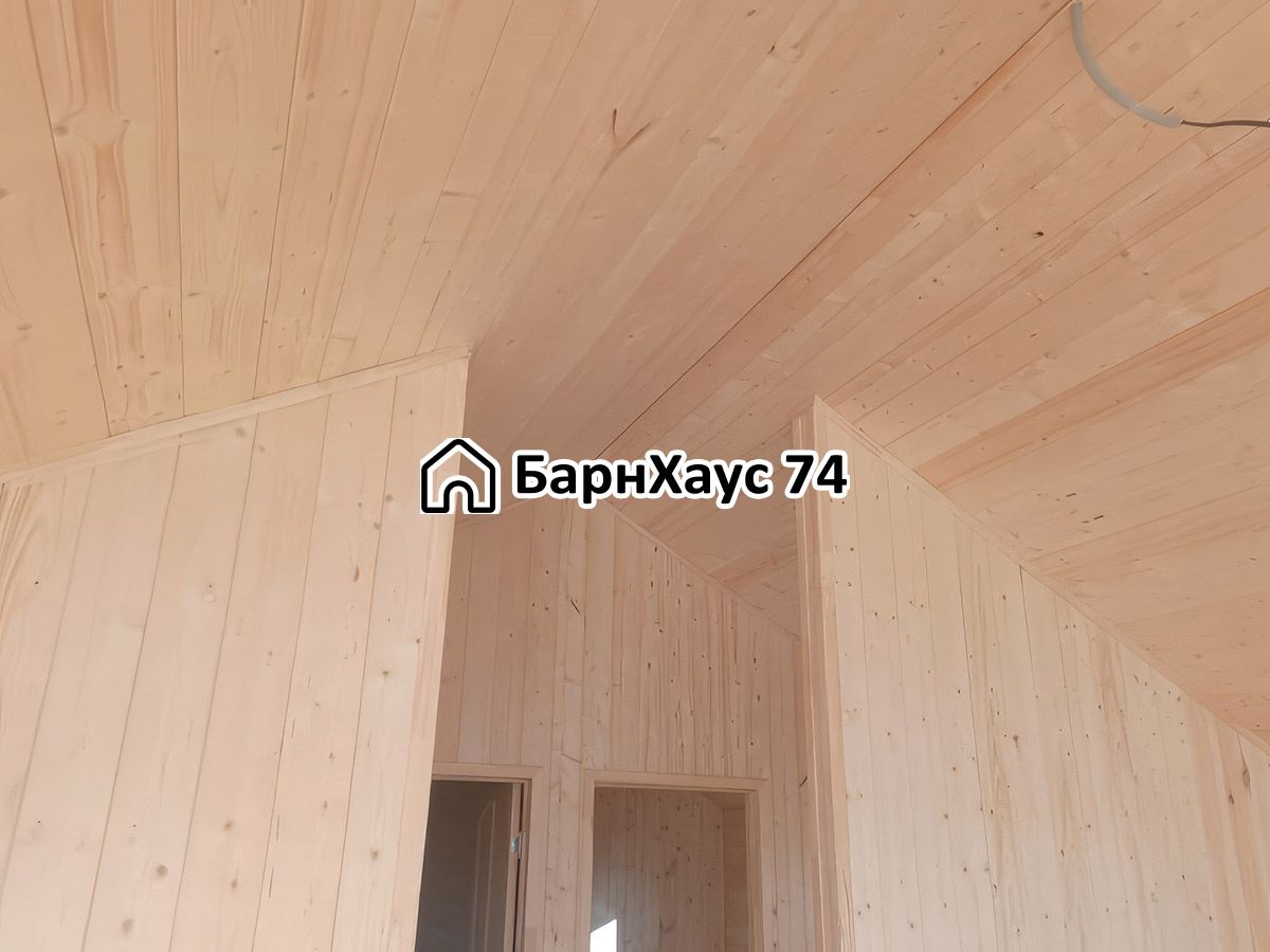 Дом 6×8 с террасой, Увильды — построенный объект Барнхаус74 — фото 5