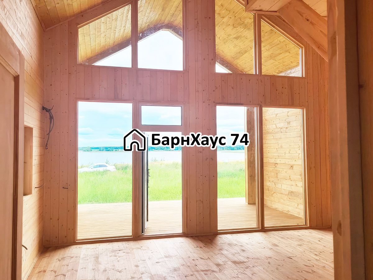 Дом 6×8 с террасой, Журавли — построенный объект Барнхаус74 — фото 3